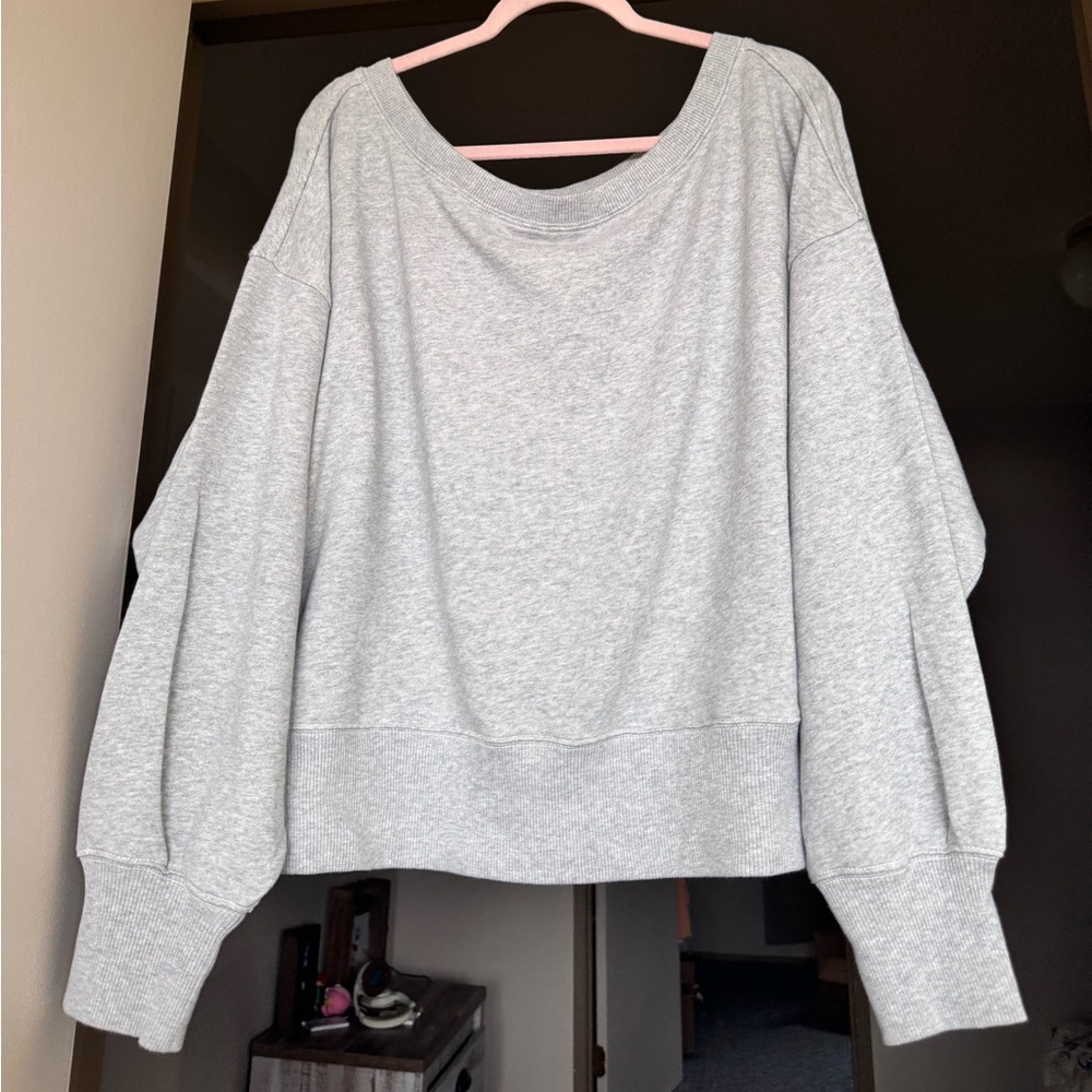 aerie off the shoulder sweater